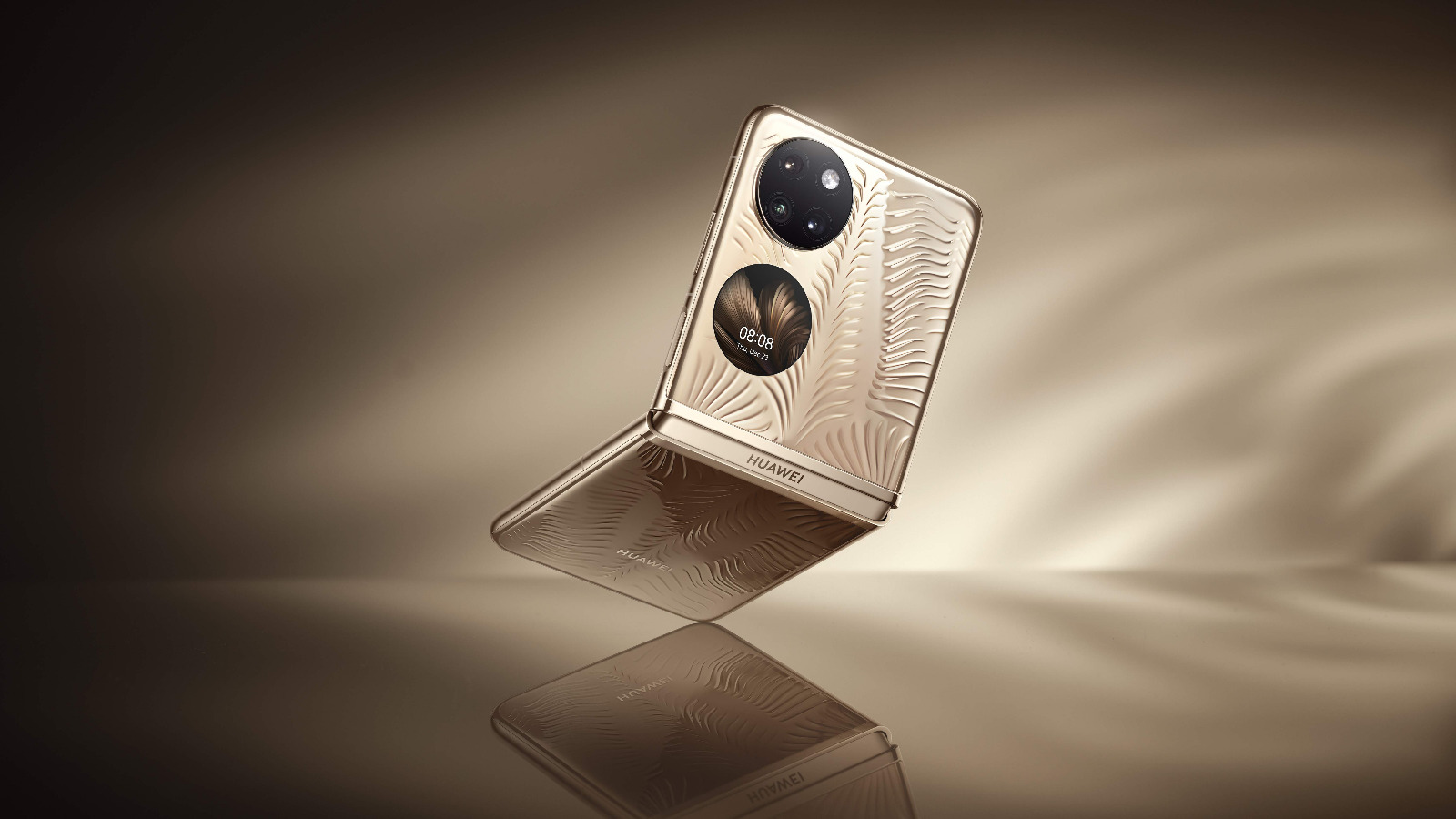The new foldable flagship HUAWEI P50 Pocket unfolds the limits of technology