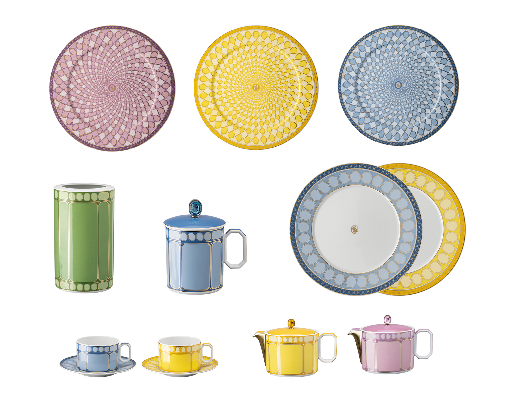 THE SWAROVSKI X ROSENTHAL SIGNUM COLLECTION SHINES A LIGHT ON CRYSTAL LIVING