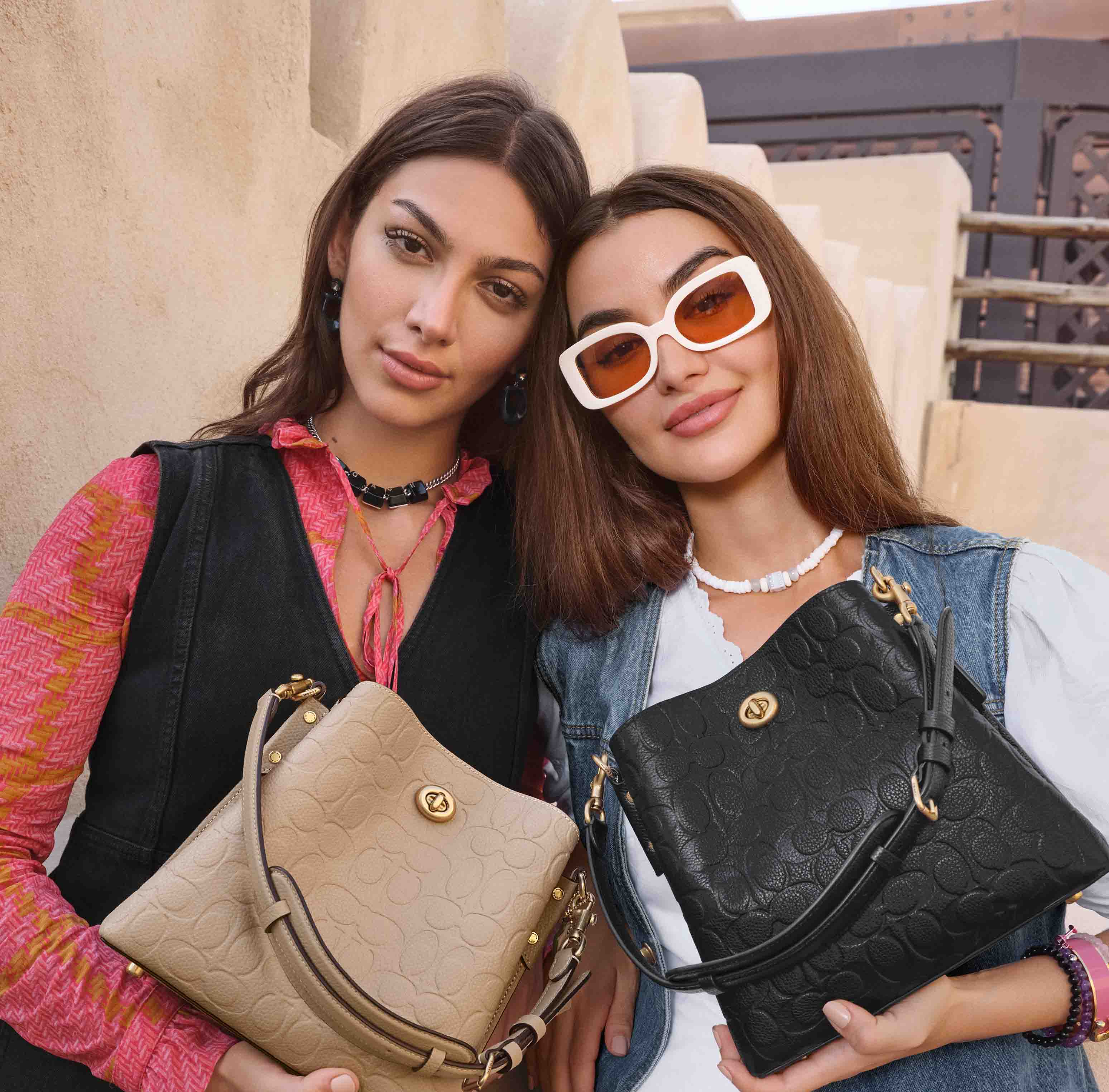 COACH MIDDLE EAST EXCLUSIVE CAMPAIGN STARRING TALIA AND RANIA FAWAZ ...